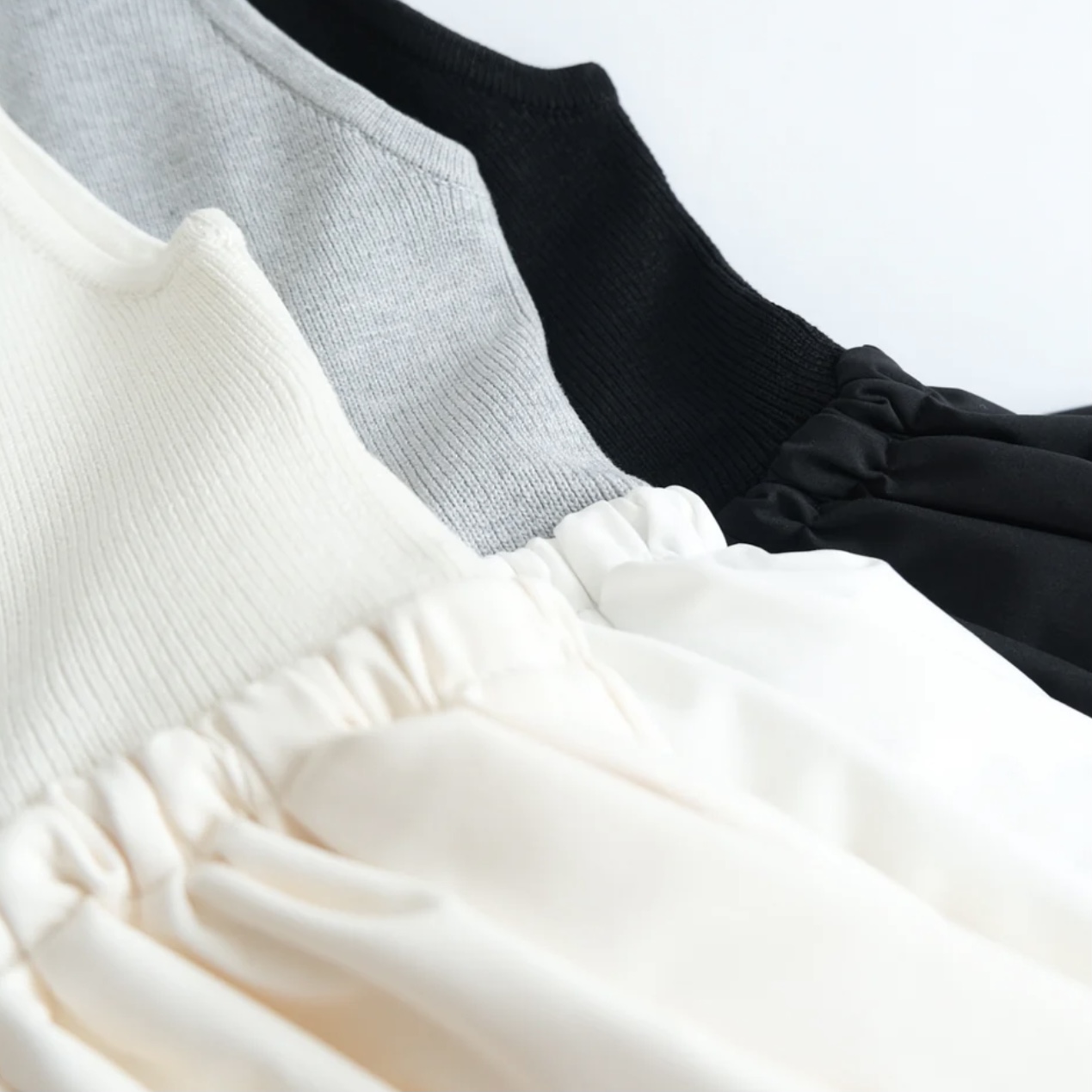 sea room lynn 》KnitDockingバルーンノースリーブトップス ショップニュース｜EST エスト｜大阪・梅田のショッピングモール